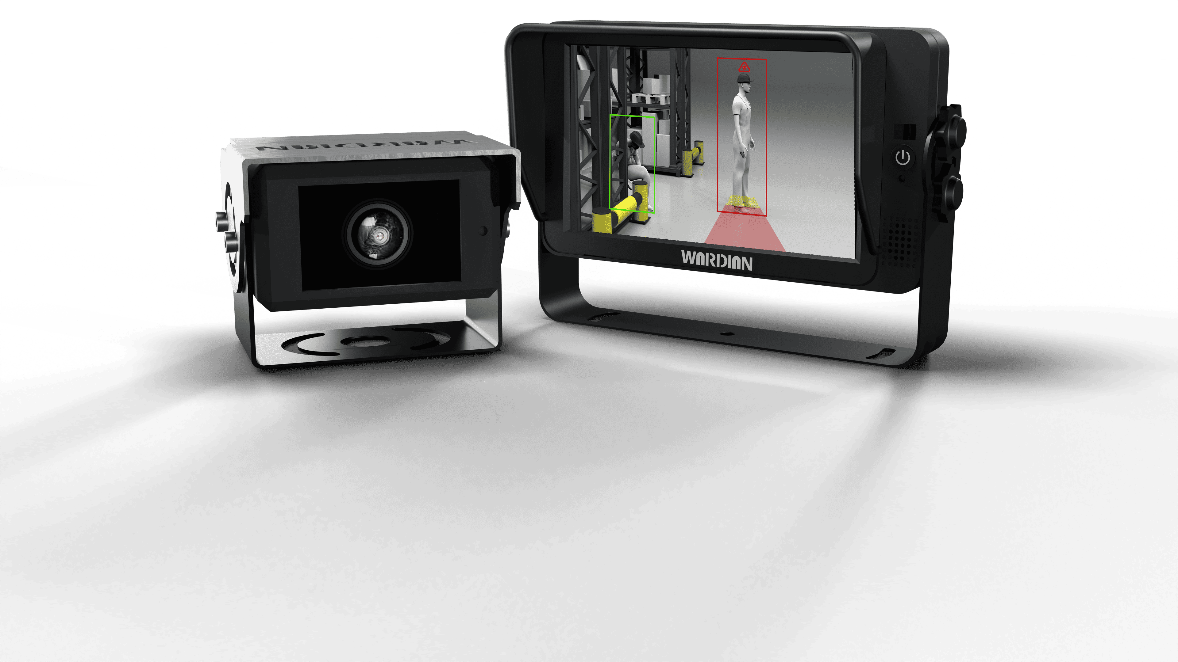 Detect Pedestrians in Specified Danger Areas